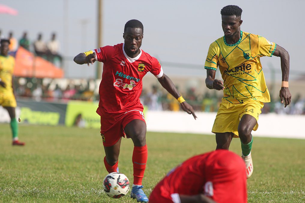 2022/23 Ghana Premier League: Week 13 Match Report – Bibiani Gold Stars 1-1 Asante Kotoko