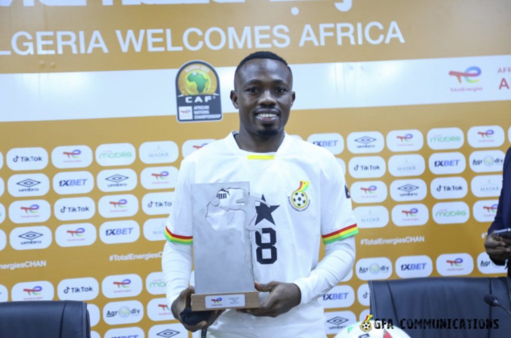 CHAN 2022: Black Galaxies midfielder David Abagna happy with win over Sudan