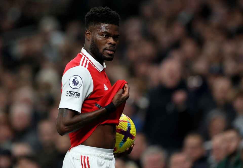 Thomas Partey sidelined with injury during Black Stars draw
