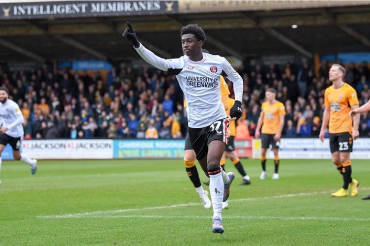 Ghanaian Rak-Sakyi shines with goal and assist in Charlton Athletic's win over Cambridge