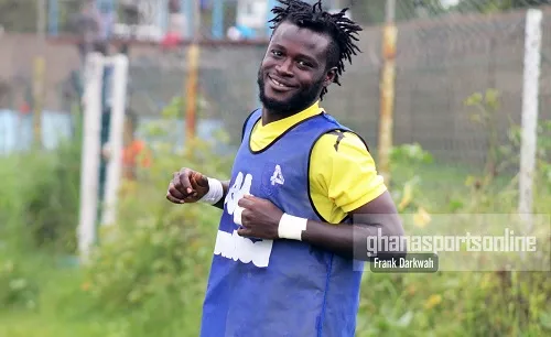 Hans Kwofie not worried by lack of playing time at Aduana Stars